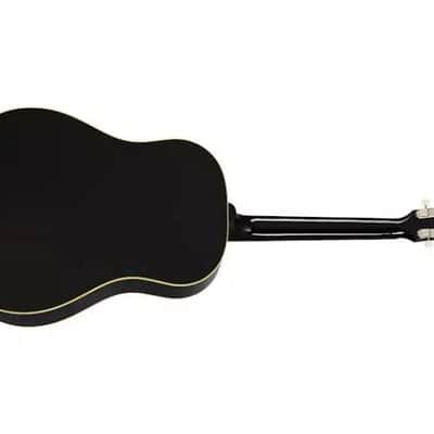 GIBSON - 60S J-45 ORIGINAL, ADJ SADDLE NO PICKUP EBONY image 2
