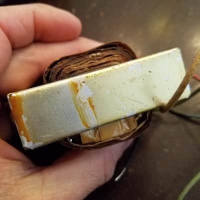 Woodward Schumacher 12559 Voice of Music Vintage Output Transformer OT Tested 625:1 135:1 400:1 Tube Amp Audio 1958-1962 image 8