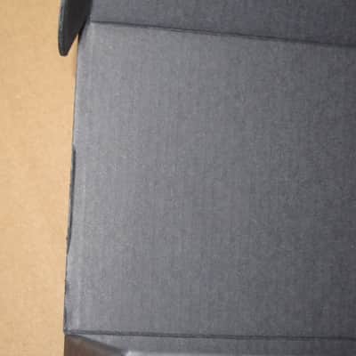 lightly handled - some imperfections MXR EMPTY BOX ONLY for M75 Super Badass Distortion (NO pedal / NO paperwork) specifically from 2015 (2010s - 2020s) - BOX: Black Cardboard / LABEL: Light Gray & Black/ GRAPHIC: Silver image 16