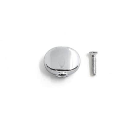 Hipshot Button Set of 6 D05F Vintage 'Butterbean' Chrome for Fender locking tuners image 1