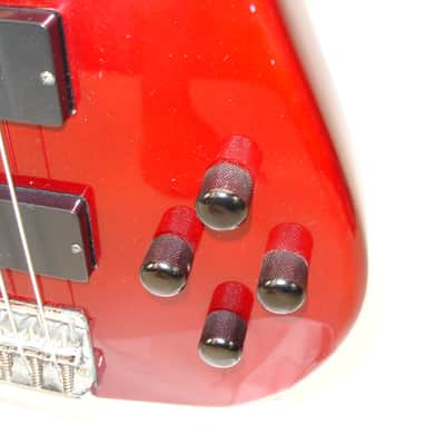 1990's Hamer Slammer Series 5-String Bass Metallic Red image 4