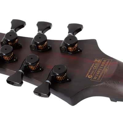 Schecter John Browne Tao-6 guitar in Ozone Burst image 5