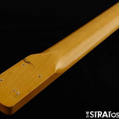 LEFTY Fender Squier Classic Vibe 70s Jazz J Bass NECK & TUNERS Maple Block image 5