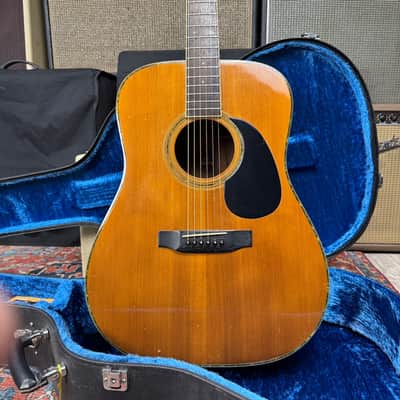 *VIDEO* TF Morris D-41 Style Dreadnought Model W-50 Solid Top - 1980's image 1
