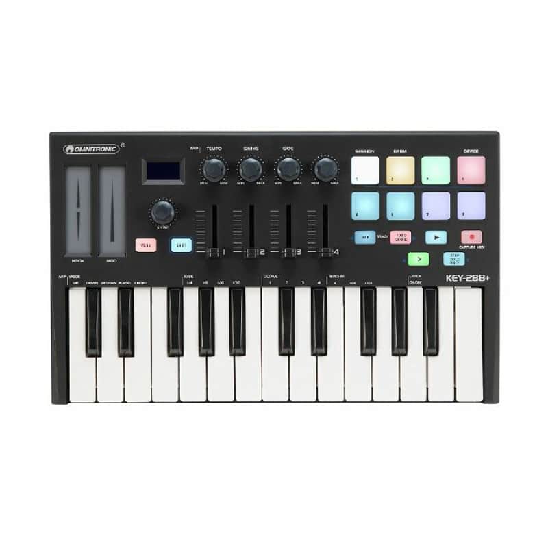 Omnitronic KEY-288+ 25-Key USB MIDI Controller image 1
