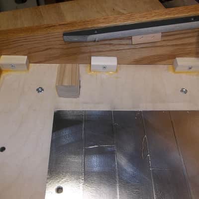 Korg Mono/Poly Custom Synthesizer Replacement Solid Oak Chassis / Body / Case image 10