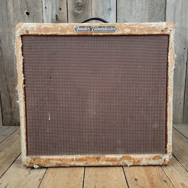 Fender Bandmaster 5E7 Tweed 3x10 1955 - Tweed image 1