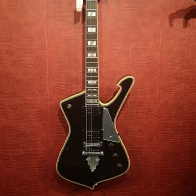 Ibanez PS120-BK Paul Stanley Signature Series Electric Guitar Black image 2