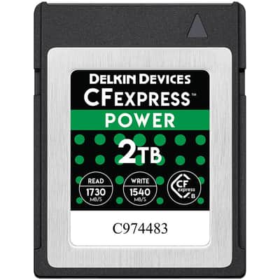 Delkin Devices 2TB CFexpress POWER Memory Card image 2
