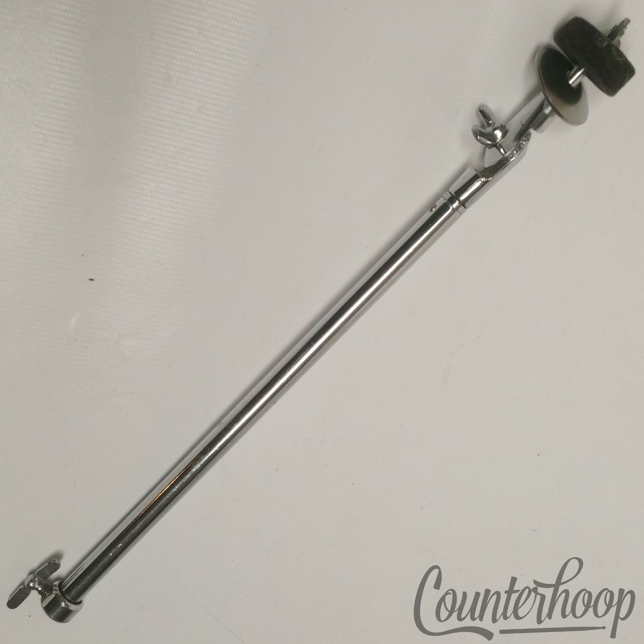 Ludwig Cymbal L-Arm Mount Stand Slider Top Tube Part Tilter Chrome Vintage 60s* — main photograph