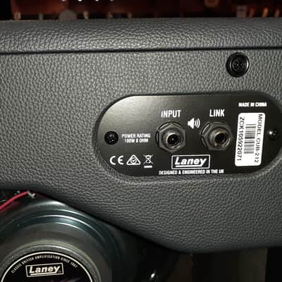 Laney CUB-212 100-Watt 2x12" Open-Back Guitar Speaker Cabinet image 5