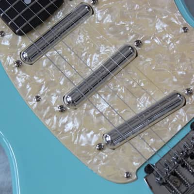 1994 Ibanez Talman TC630 Made in Japan Rare Electric Guitar - Pale Blue Finish (Daphne Blue) + Case image 8