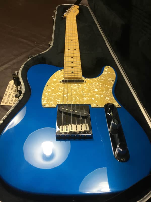 Fender American Standard Telecaster 1995 Electric Blue w/OHSC. Mint! image 1