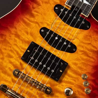 Kz Guitar Works SS-1 - Cherry Burst image 5