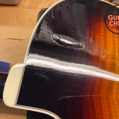 2014 Gibson Crimson Custom Shop L-5 Premier Archtop Acoustic Guitar Vintage Sunburst image 19