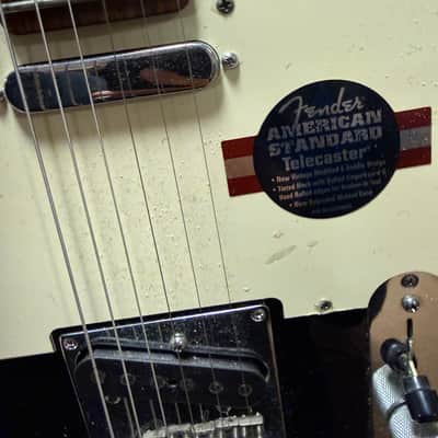 2010 Fender American Standard Telecaster Black w/ OHSC Made in USA image 10