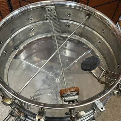 Ludwig&Ludwig Silver Anniversary 6 1/2 X 14" Snare Drum (TL-416) 1936 - Nickle Over Brass (NOB) image 16