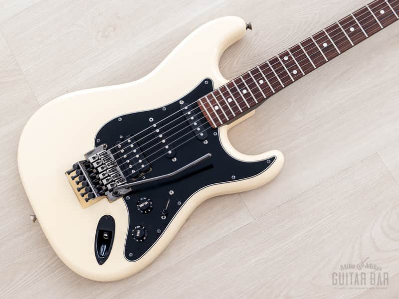 2012 Fender Stratocaster ST62-FR SSH Superstrat Vintage White w/ Floyd Rose, DiMarzio & Duncan, Japan MIJ image 1