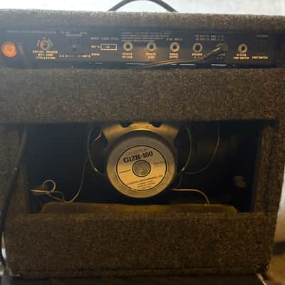 Randall RG80-112SC 2-Channel 80-Watt 1x12" Solid State Guitar Combo 1980s - Black image 10