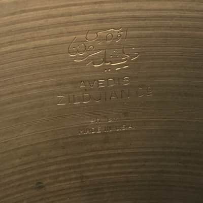 Zildjian 22" A Ride Cymbal 50’s Large Stamp image 9