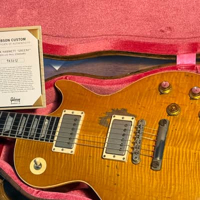 2 Gibson Les Paul Custom Shop GREENY Murphy Lab 3.664g u. 3.669g Tausch und Ratenzahlung möglich. Aus meiner Sammlung - verkaufe meine beiden Gibson Les Paul Custom Shop GREENY Murphy Lab image 20