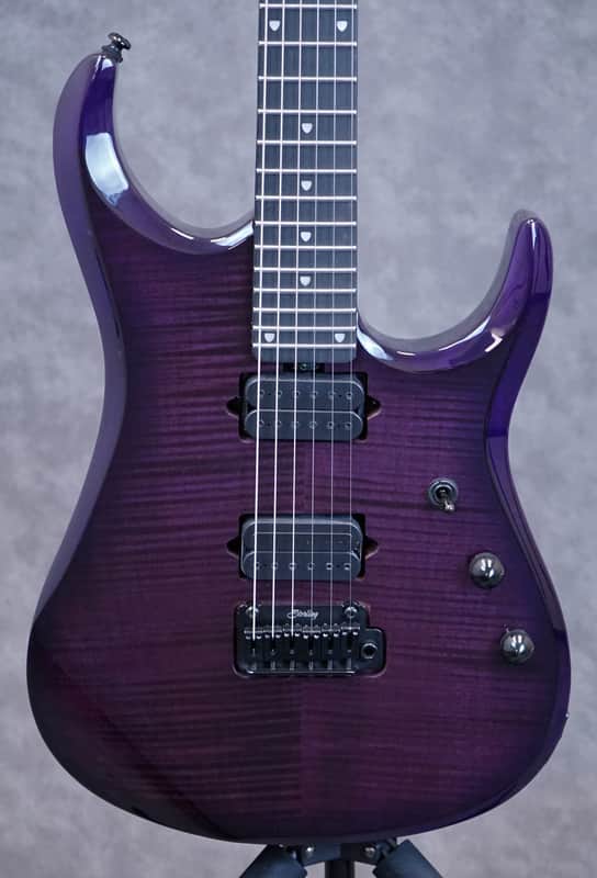 Sterling By Music Man JP150 John Petrucci Electric Guitar Purple Nebula Finish - W/Setup image 1