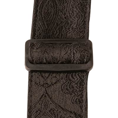 Paul Reed Smith PRS 2" Paisley Guitar Strap - Black image 2
