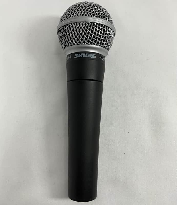 Shure SM58 Handheld Cardioid Dynamic Microphone 1984 - Present - Black image 1