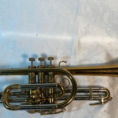 York National Cornet Cool Horn Serviced and ready to play Jazz Mouthpiece case image 8