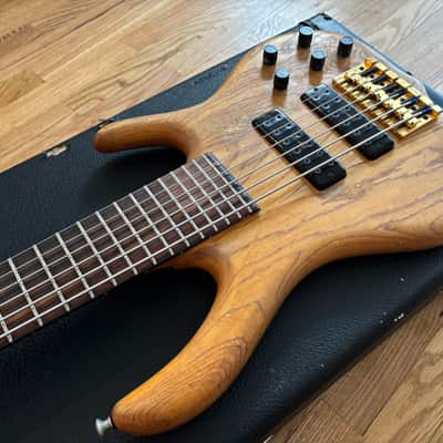 Ken Smith B6M 6 string bass guitar w hard case 1997 B S R M 6 image 16