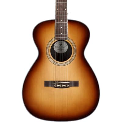 Guild M-260E Deluxe Concert Acoustic-Electric Guitar, Edge Burst image 5
