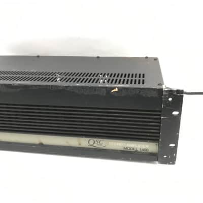 QSC 1400 400W Professional Stereo Power Amplifier image 3