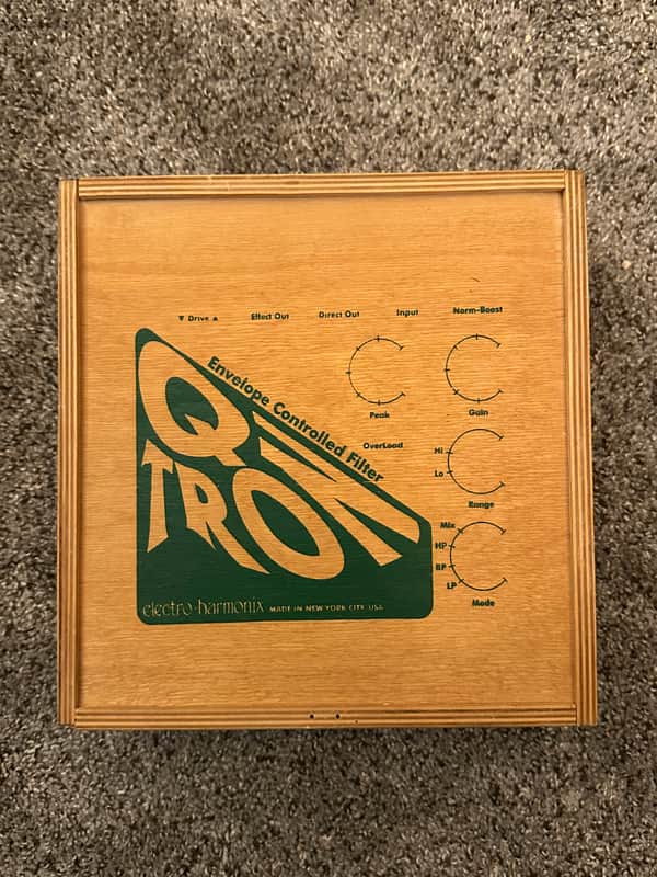 Electro-Harmonix Q-Tron Envelope Filter 1990s - Silver / Black / Teal image 1