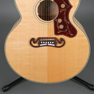 Gibson J-200 Standard Natural Fishman Ellipse Aura Pickup EQ | Reverb