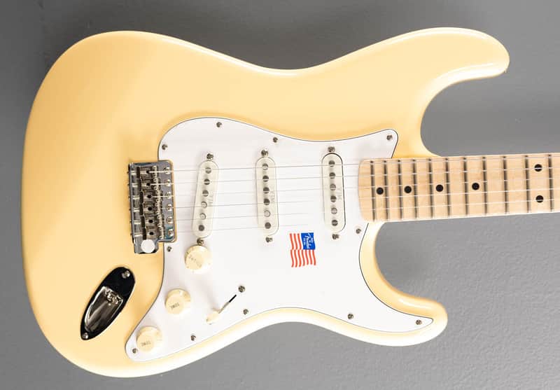 Fender Yngwie Malmsteen Stratocaster - Vintage White w/Maple image 1