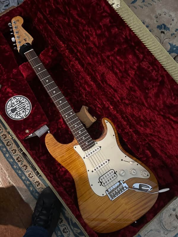 Immagine Fender American Select Stratocaster HSS with Rosewood Fretboard 2012 - Antique Burst - 1