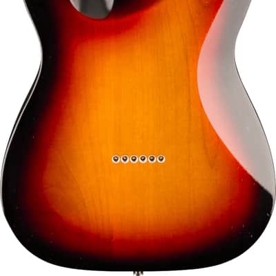 Fender American Ultra Luxe Vintage '60s Telecaster Custom Electric Guitar, Rosewood Fingerboard, 3-Color Sunburst image 3