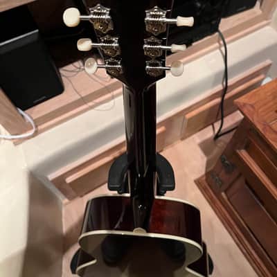 AMI SLM SG-00 E Solid Adirondack & African Mahogany K&K Pickup w/Case image 9