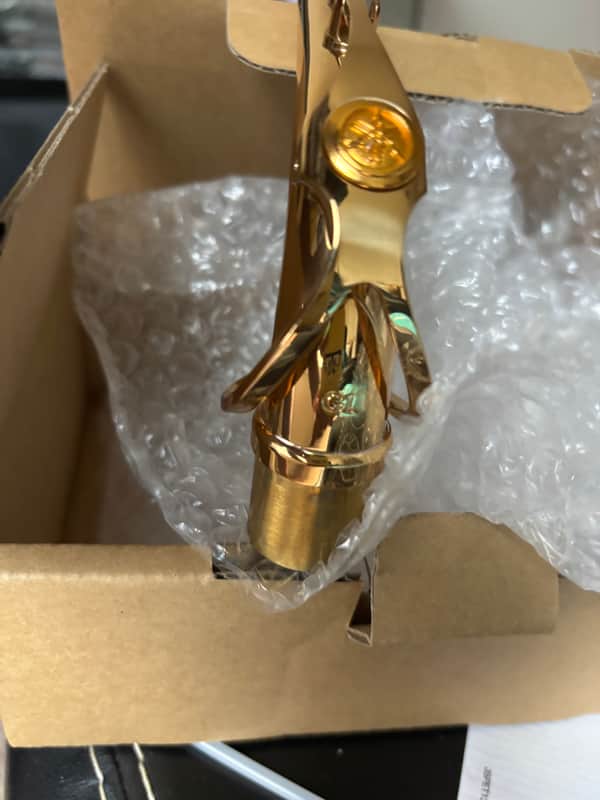 Yamaha G1 Gold Alto Saxophone Neck 2010s - Gold image 1