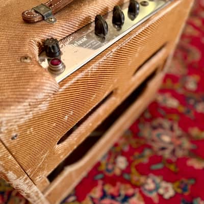 Fender Deluxe 5B3 Wide Panel 10-Watt 1x12" Guitar Combo 1953 - 1955 - Tweed image 19