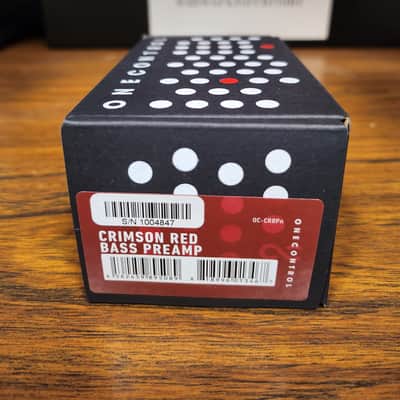 One Control Crimson Red Bass Preamp Red Mini OC-CRBP image 8