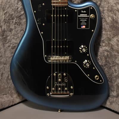 2025 Fender American Professional II Jazzmaster Dark Night Finish w/OHSC image 2