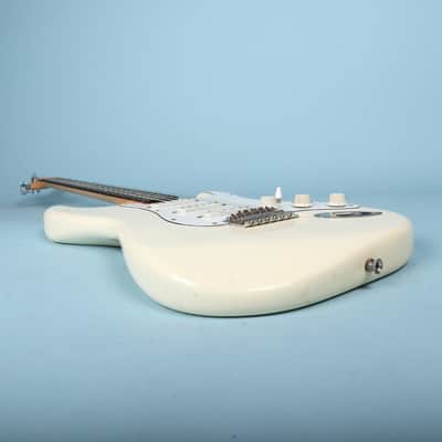 Squier Stratocaster MIJ 1986 Rosewood Fretboard Olympic White image 13