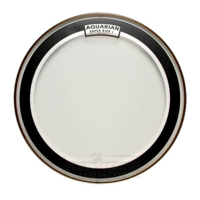 Aquarian Super Kick I Clear Bass Drumhead 16" image 1