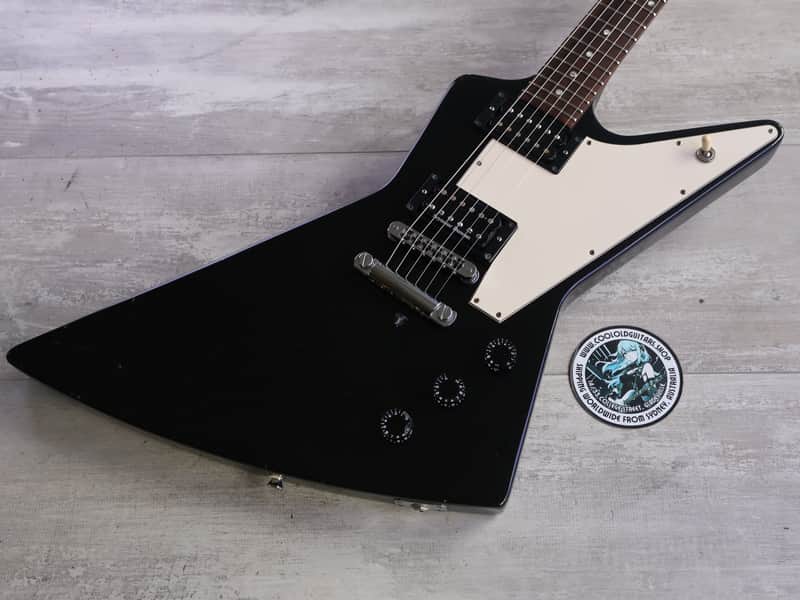 2002 Gibson USA '76 Reissue Explorer (Black)