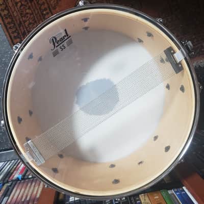 Pearl 14" x 6.5" Limited Edition African Mahogany Snare image 4