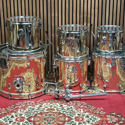Remo Acousticon Kit In Mirror Gold – 20″, 16″,14″,13″,12″&10″ image 19
