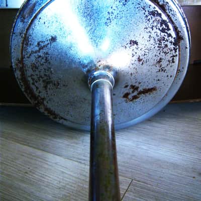 Vintage RARE 1930's TC-2 microphone floor stand 33D 22D 25D Emco Atlas Shure image 9