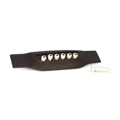 Martin APP0028 Genuine Bone Bridge Pin Set w/ Tortoise Inlay image 4