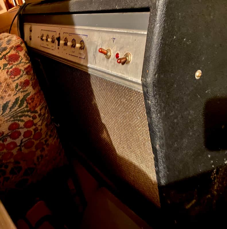 1968 Ampeg GS-12R Reverberocket Amp image 1
